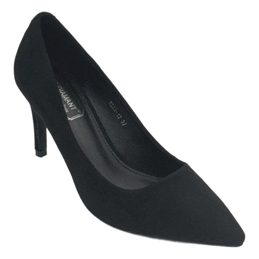 Escarpins style daim 8 cm