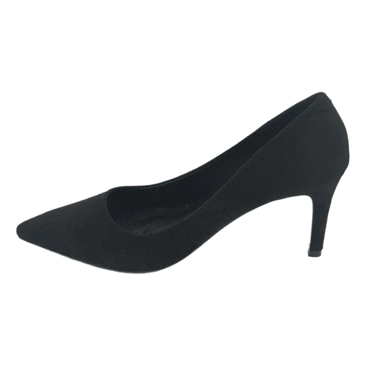 Escarpins style daim 8 cm